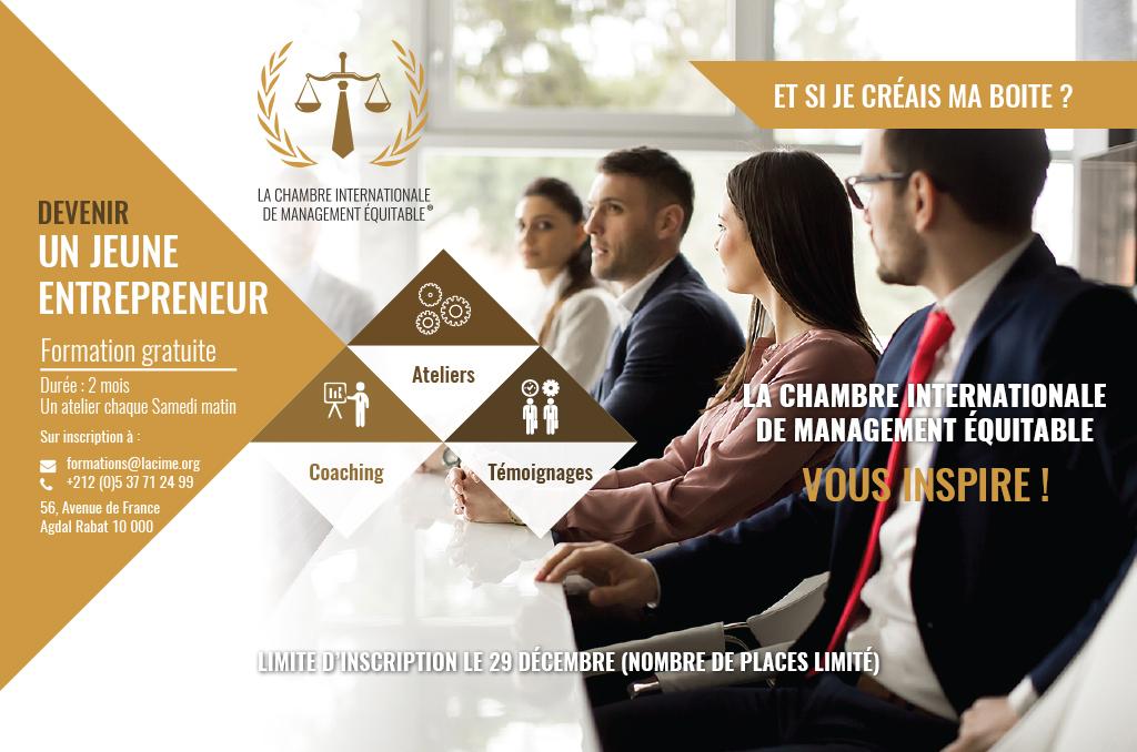 Appel à candidature : Programme de formation et d’accompagnement en entreprenariat des jeunes